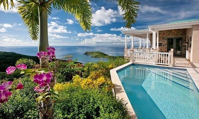 Fish Bay Villa | Palm Vista: ¡1 de las 10 mejores vistas panorámicas de villas en el mundo! +100 Comentarios de 5 estrellas!
