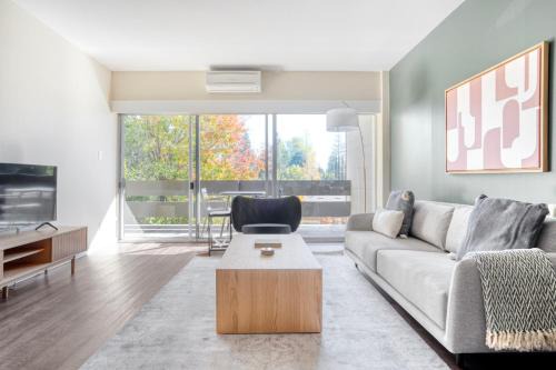 Palo Alto Apartamento | Palo Alto 1br w gym pool bbq nr tech HQs SFO-1256
