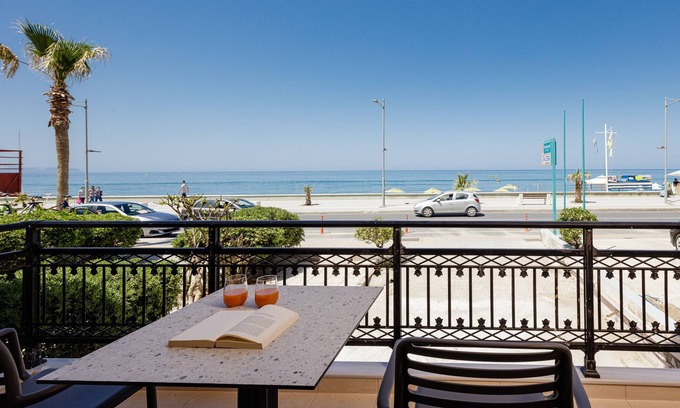 Atsipópoulon Casa | Panorama Home|Family Seaview Apartment in Rethymno