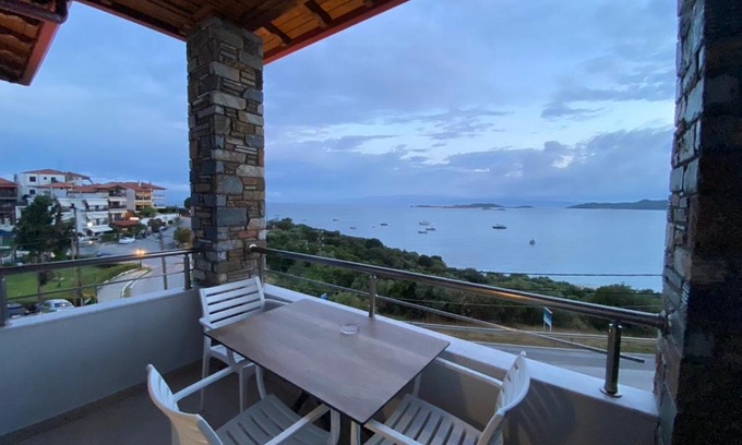 Ouranoupoli Casa | PANORAMA ROOM APARTMENs