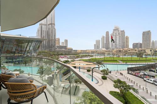 Jumeira 1 Apartamento | Panoramic 2BR with Pool & Burj View Next to Mall