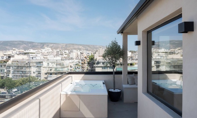 Anafiotika Apartamento | Panoramic Acropolis View Suite