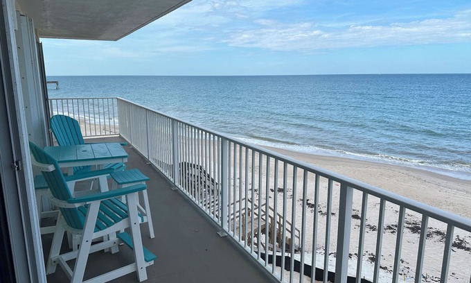 Central Beach Condominio | Panoramic Ocean Views from Every Room! 2-bedroom condo in peaceful Vero Beach