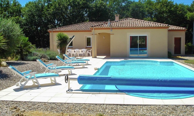 La Croix-Blanche Villa | Villa en La Croix-Blanche con piscina y vistas