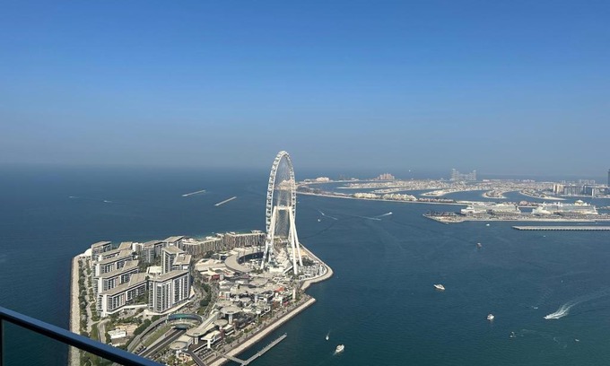 Dubai Marina Apartamento | Panoramic Sea & Palm Views 2BR Address Beach Resort JBR