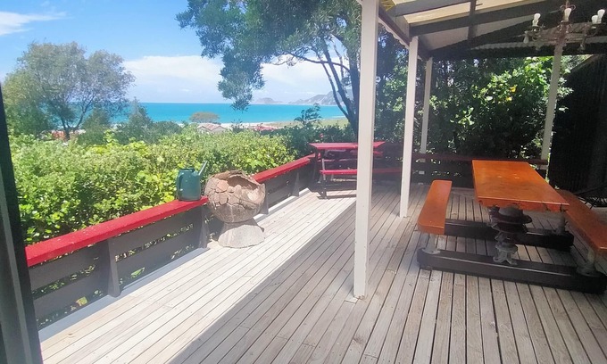 Tokomaru Bay Cabina | Panorámica Seaview Ecolodge
