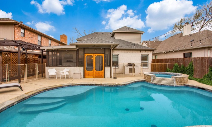 Fort Worth Casa | Panther City Paradise ~ Resort Pool & Spa! Close to everything FW offers!