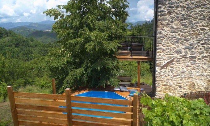 Ricco del Golfo di Spezia Casa | Paradis pour deux, pierres, piscine, Cinque Terre