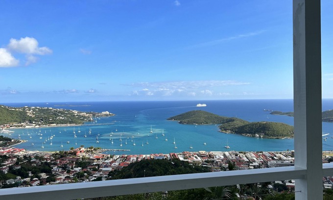 Estate Lerkenlund Casa | Enjoy summer in St. Thomas! Paradise, Privacy, Pool, Panoramic View, Sleeps 8