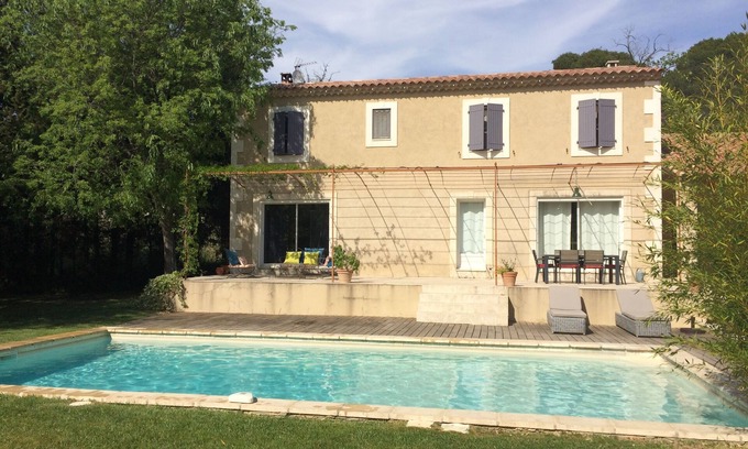 Paradou Casa | Paradou casa tranquila con piscina y jardín cerca de Baux de Provence