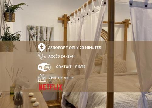 La Ville-du-Bois Apartamento | PARENTHESE LOVE - Bali Mon Amour Suite Balneo SPA Proche Orly-Paris