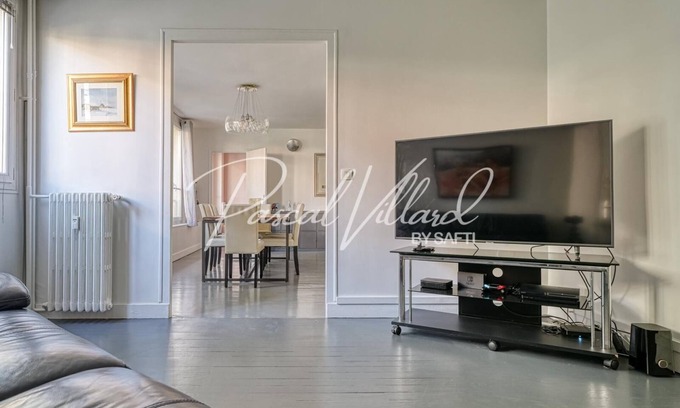 Republique–Point-du-Jour Apartamento | Paris Appartement 100m2, Quartier Parc des Princes, à 20 Minutes Tour Eiffel