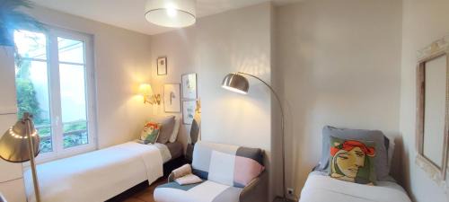 Quartier de la Maison-Blanche Apartamento | PARIS AUTHENTIC HOUSE Small, bright and calm studio