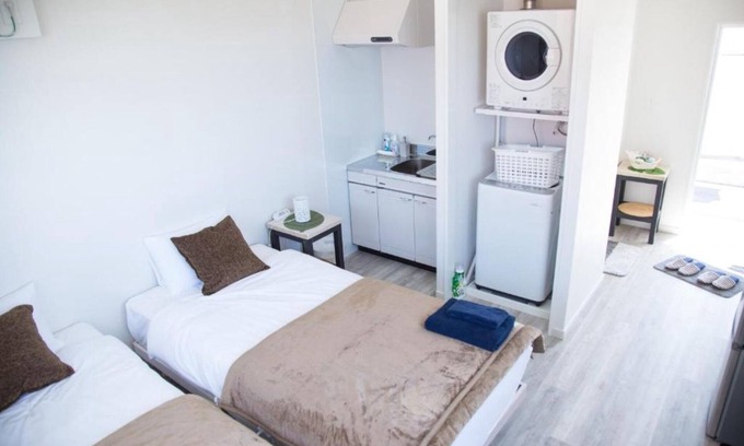 Motobu Hotel | Park Side Mori201 Standard Twin / Kunigamigun Okinawa