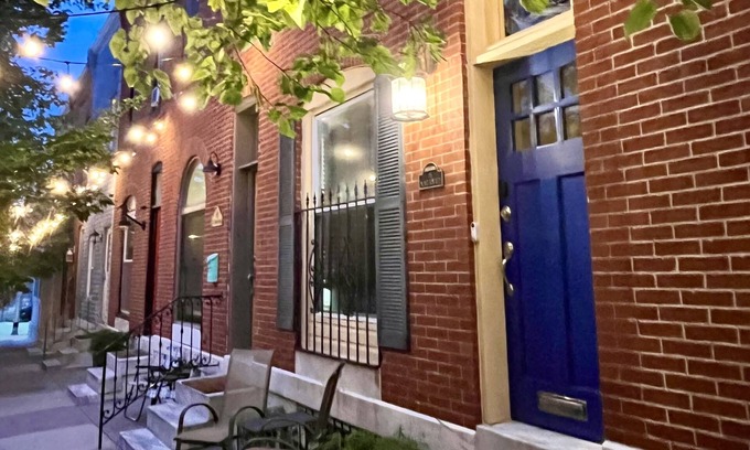 Downtown Baltimore Casa | Amplio encanto de la casa de campo y comodidad en Patterson Park