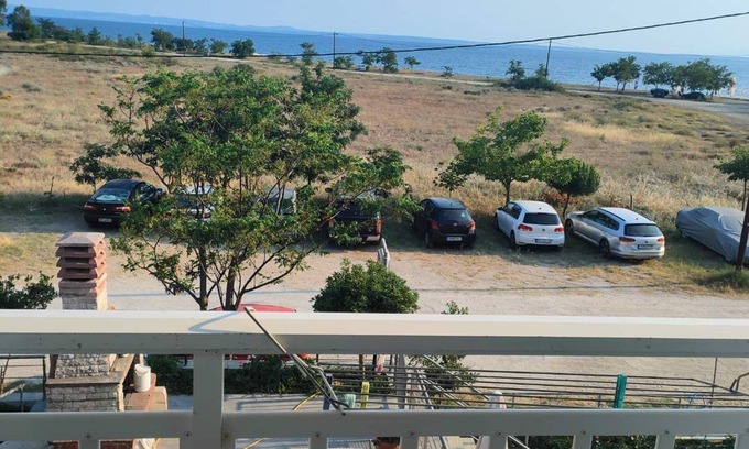 Halkidiki Apartamento | Paschalia Haus Liegt in der Grünen Gegend von Psakoudia