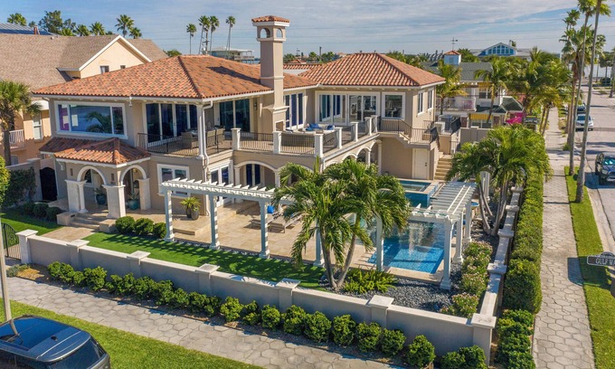 Pass-a-Grille Casa | Pass A Grille St Pete Beach Gulf Way Luxury