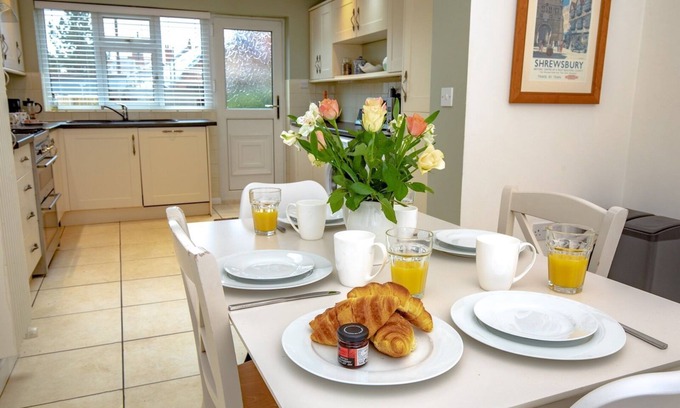 Shrewsbury Casa | Pass the Keys | 3 bedroom home within walking distance of town