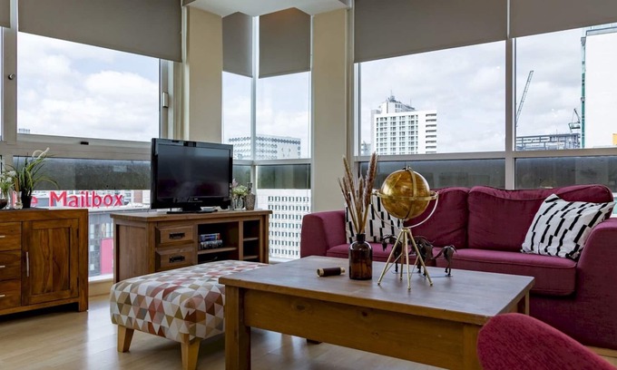 Theatreland Birmingham Apartamento | Pass the Keys | Luxury 2 Bed Penthouse Central Skyline Views