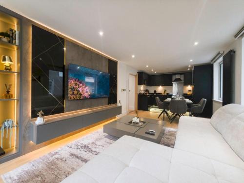 Canary Wharf Apartamento | Pass the Keys Luxury 2BR with Balcony Views