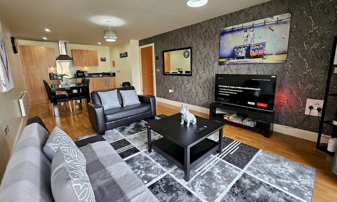 Theatreland Birmingham Apartamento | Pass the Keys | Modern 2 Bedroom Oasis in The Arcadian Birmingham