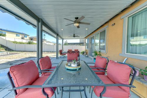 Beaumont Casa | Patio and Yard Luxe Beaumont Getaway!