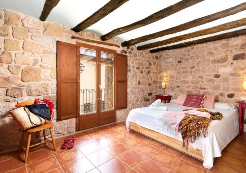 Lledo Apartamento | Patio con barbacoa - Casa de las Letras