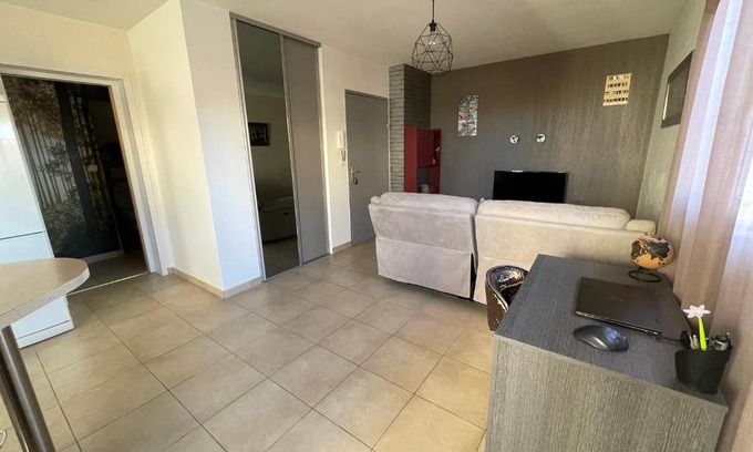 Canet-en-Roussillon Apartamento | Patio del mar
