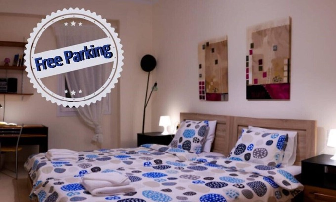 Paralia Apartamento | Patras Palm Tree, ground detached house with all the household amenities.