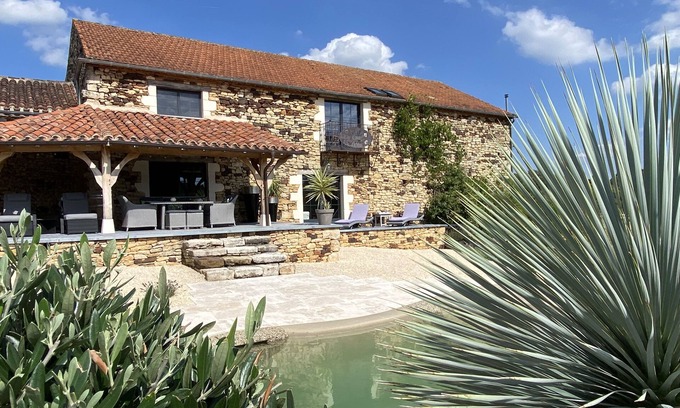 Sauveterre-la-Lemance Cabaña | Pavillon Lavande