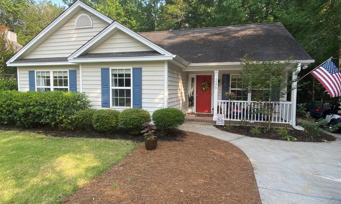 Pawleys Island Casa | Pawleys Island Cottage w/ Golf Cart