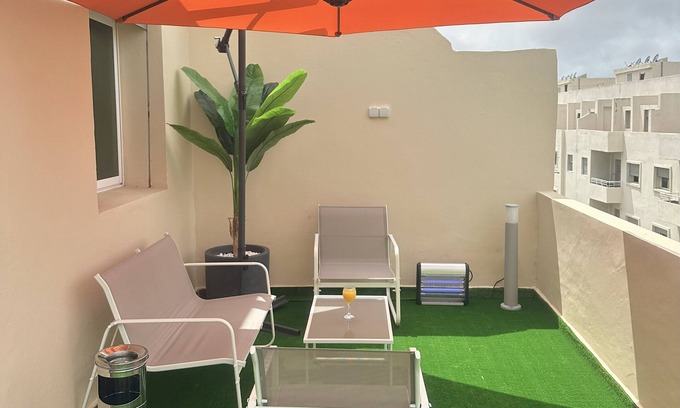 Gueznaia Apartamento | Peaceful 2-bedroom apartment with terrace in Tangier , mountains panoramic view