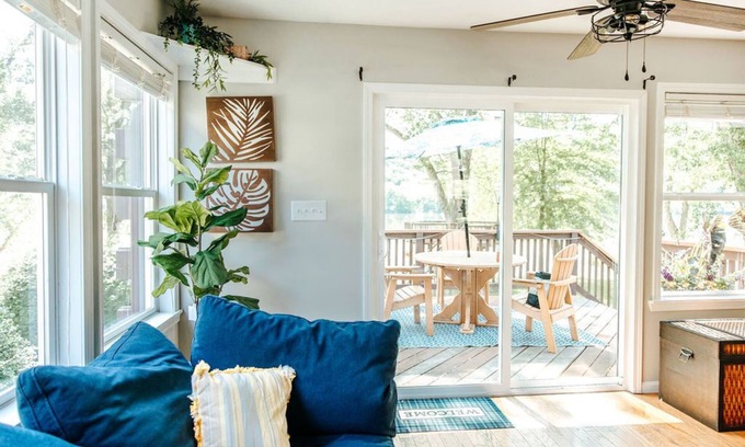 Northumberland Casa | Peaceful 3 BR Riverfront Escape w/ Hot Tub + River Access + Views