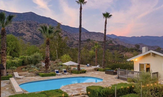 Ojai Casa | Peaceful 5 bedroom home with stunning views