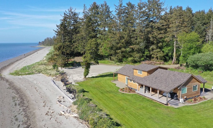 Grays Harbor County Casa | Bungalow con vista a la bahía - Sea nuestro huésped