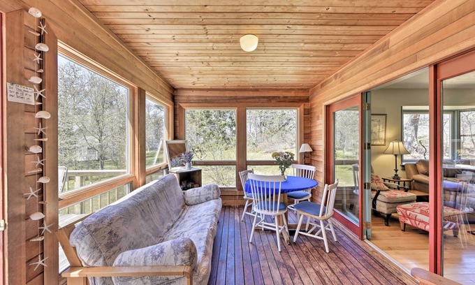 Menemsha Casa | ¡NUEVO! Casa Chilmark con solárium en Martha's Vineyard