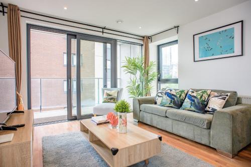 Canary Wharf Apartamento | Peaceful, cosy - modern 2BR - 2Bathroom Flat in Canary Wharf
