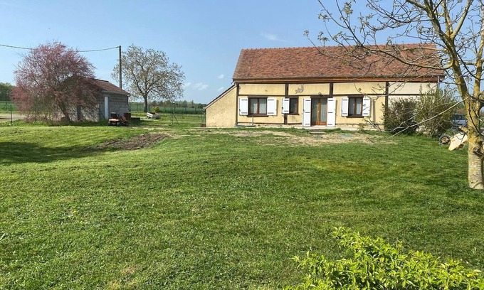 Varennes-Changy Cabaña | Casa rural tranquila cerca del Bosque de Orleans para 5 pers.