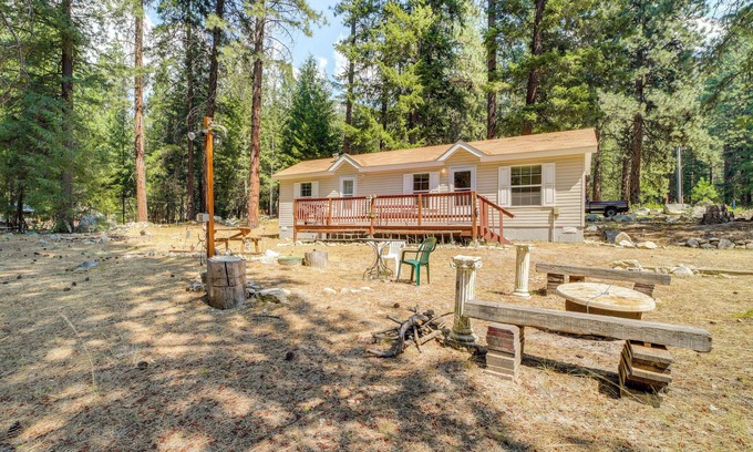 Ardenvoir Cabina | Peaceful Entiat Home: Pets Welcome!