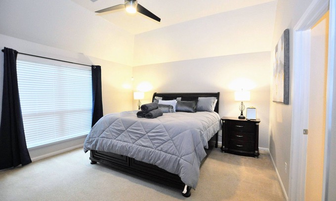Houston Casa | Pacífico para toda la familia 4 Bd en el norte de Houston