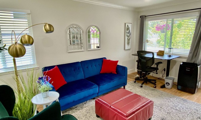 Crescent Park Apartamento | Peaceful Gem in Downtown Palo Alto /Stanford