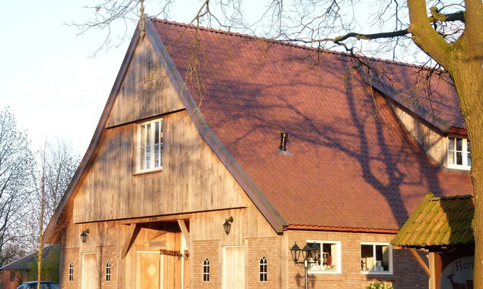 Municipality of Tubbergen Casa | Peaceful Holiday Home in Geesteren with Roofed Terrace