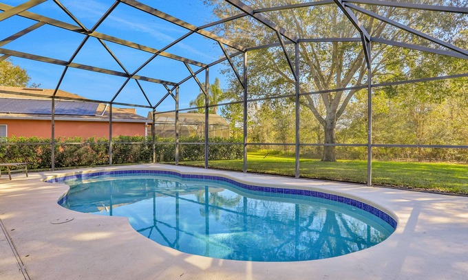 Silver Creek Casa | Peaceful home with an enclosed patio, pool, grill, washer/dryer, & AC