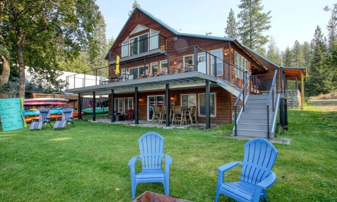 Rathdrum Apartamento | Peaceful Lakeside Home Perfect for Family Fun