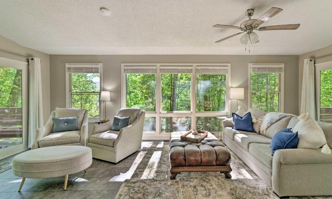 Moravian Falls Casa | Peaceful Moravian Falls Cabin Near Fishing!