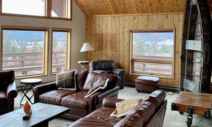 Grantsdale Chalet De Esquí | Peaceful Mountain View Retreat