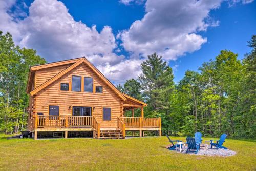 North Haverhill Casa | Peaceful North Haverhill Haven with Wood Fire Pit