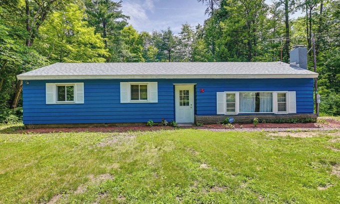 West Glens Falls Casa | Peaceful Queensbury Haven on Creek w/ Fire Pit!