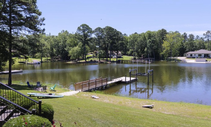 Leesville Casa | Peaceful Retreat on Lake Murray - HOT TUB!, Private Dock, SUPs, and Kayaks