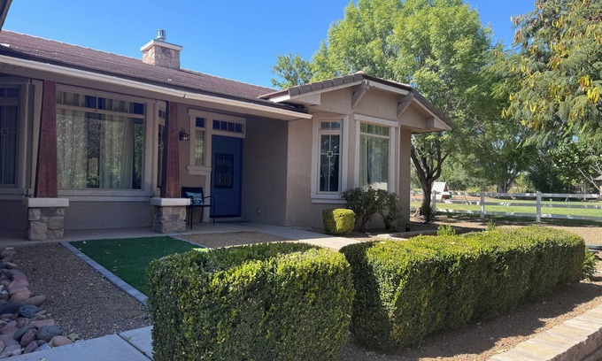 Cottonwood-Verde Village Casa | Peaceful & Secluded Bridgeport Home Near Wineries, Verde River & Sedona